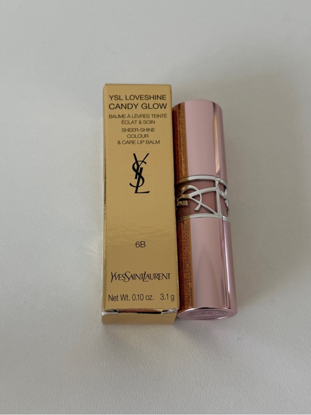 Yves saint laurent loveshine candy glow sheer shine colour and care lip balm